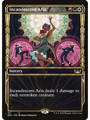 Incandescent Aria (Showcase) | Inglés | NM | SNC