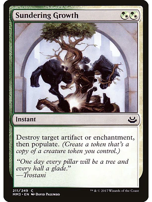 Sundering Growth | Inglés | NM | MM3