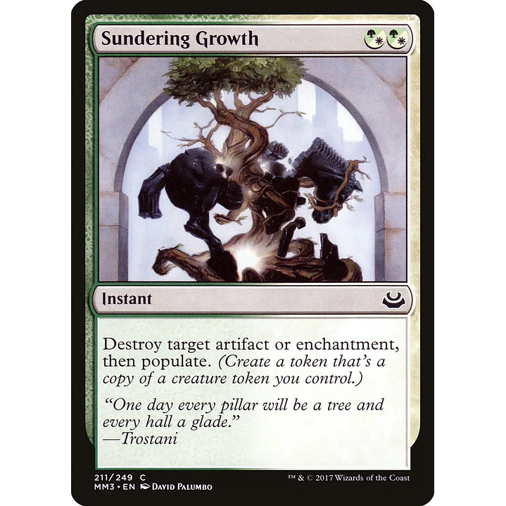 Sundering Growth | Inglés | NM | MM3 1