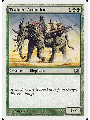 Trained Armodon | Español | NM | 8ED