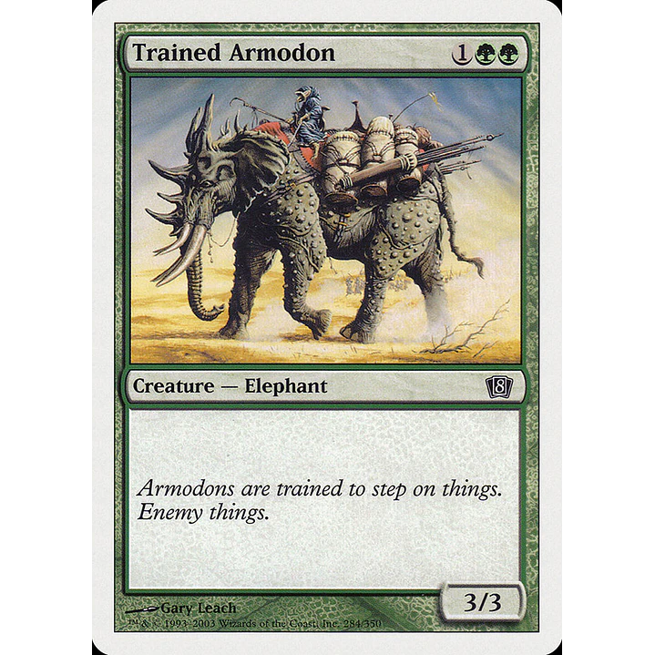 Trained Armodon | Español | NM | 8ED 1
