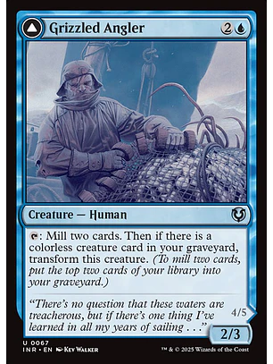 Grizzled Angler // Grisly Anglerfish | Español | NM | INR