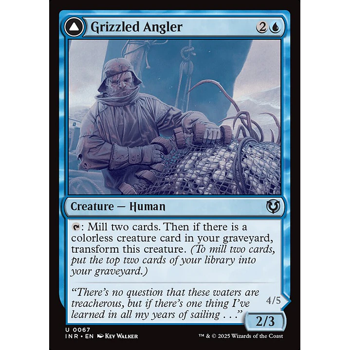Grizzled Angler // Grisly Anglerfish | Español | NM | INR 1