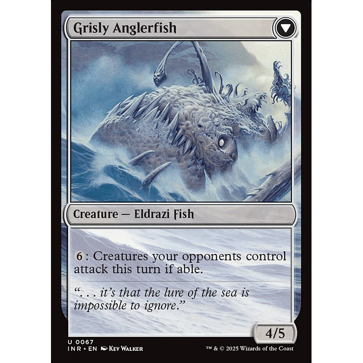 Grizzled Angler // Grisly Anglerfish | Español | NM | INR 2