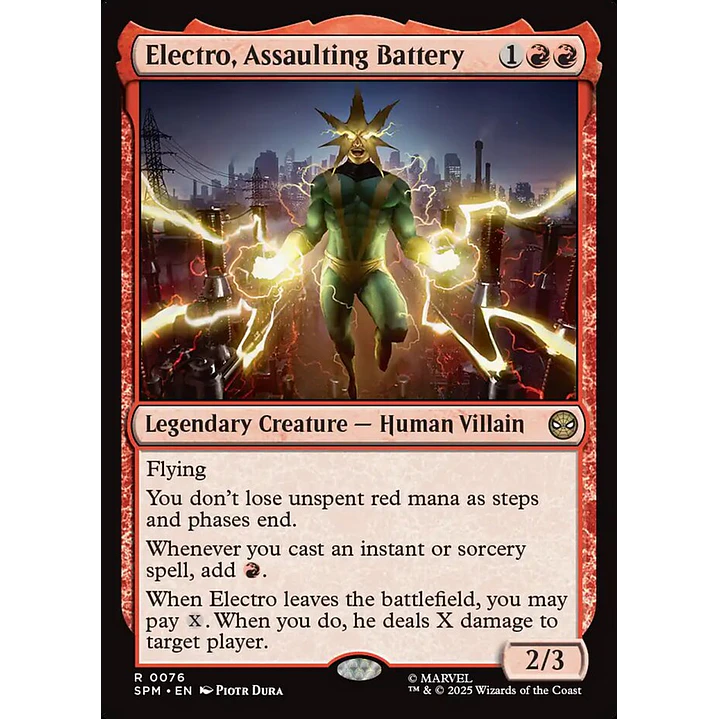 Electro, Assaulting Battery | Inglés | NM | SPM 1