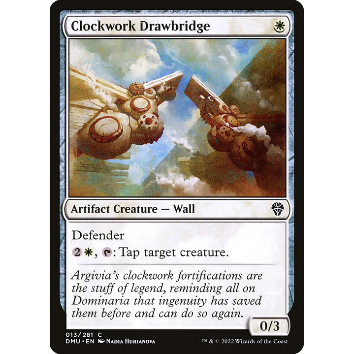 Clockwork Drawbridge | Inglés | NM | DMU 1