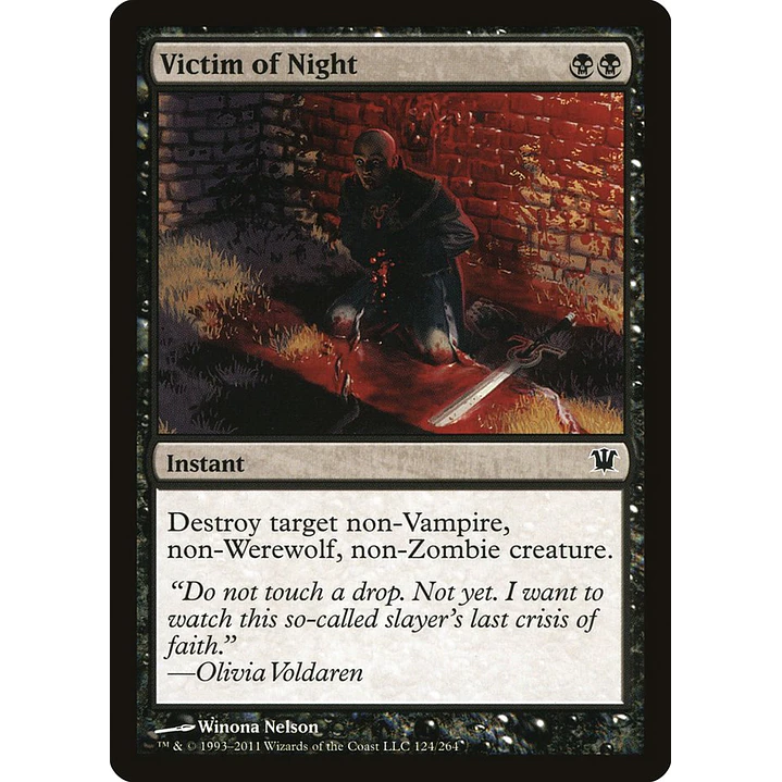 Victim of Night | Inglés | NM | ISD 1