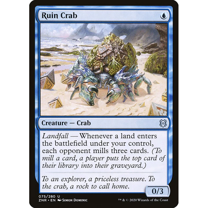 Ruin Crab | Español | NM | ZNR 1
