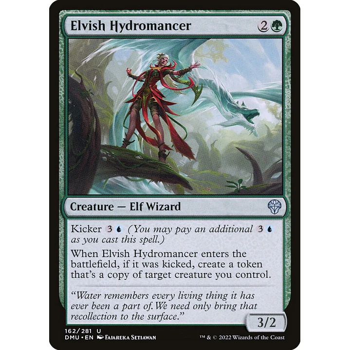 Elvish Hydromancer | Español | NM | DMU 1