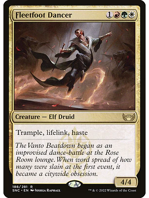 Fleetfoot Dancer (foil) | Inglés | NM | SNC