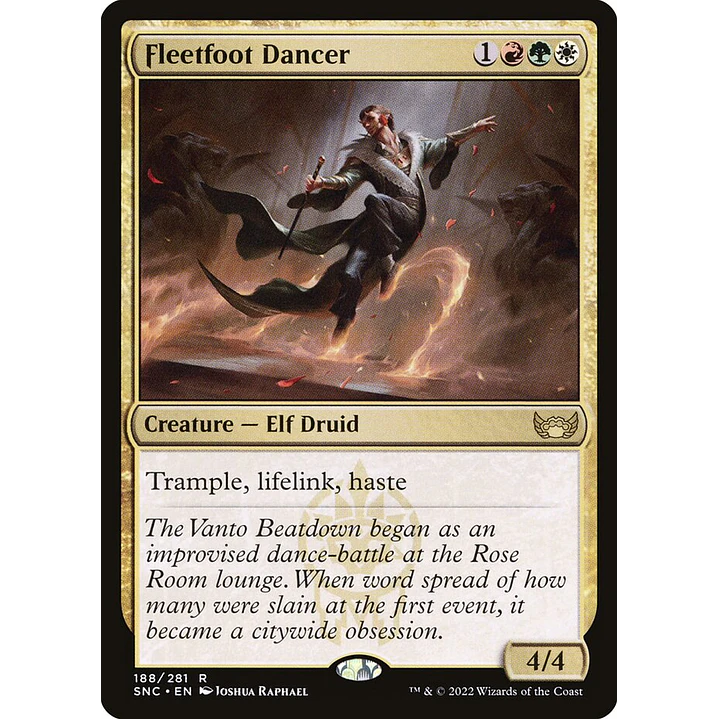 Fleetfoot Dancer (foil) | Inglés | NM | SNC 1