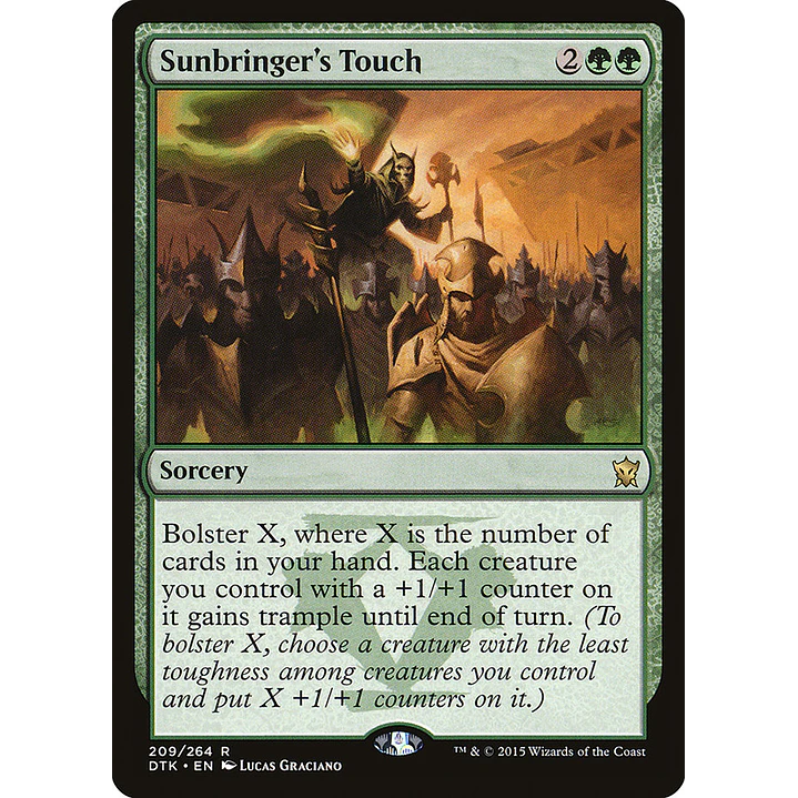 Sunbringer's Touch | Español | NM | DTK 1