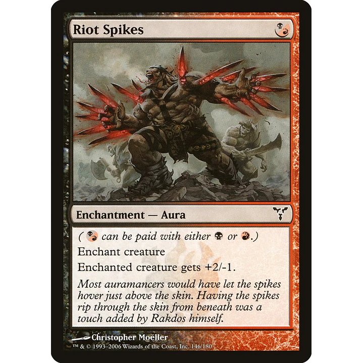 Riot Spikes | Inglés | NM | DIS 1