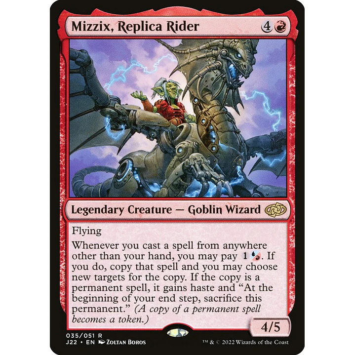 Mizzix, Replica Rider | Inglés | NM | J22 1