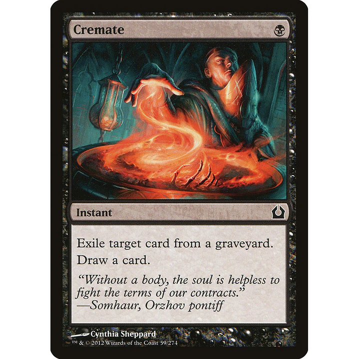 Cremate | Inglés | NM | RTR 1
