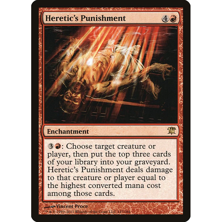 Heretic's Punishment | Español | NM | ISD 1