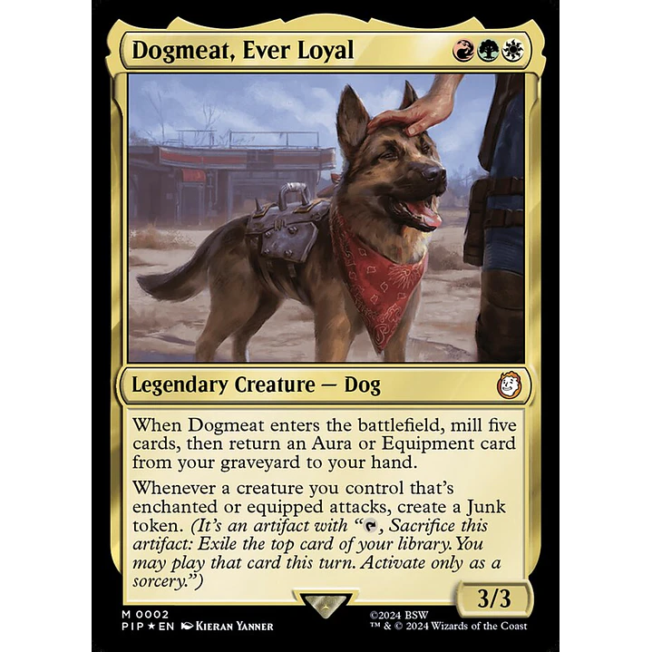 Dogmeat, Ever Loyal (foil) | Inglés | NM | PIP 1
