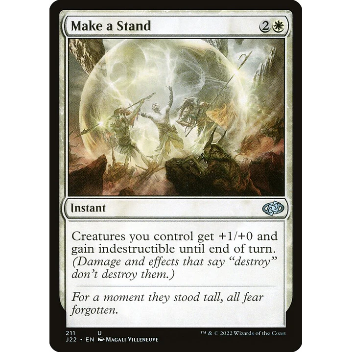 Make a Stand | Inglés | NM | J22 1