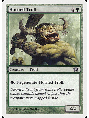 Horned Troll | Español | NM | 8ED