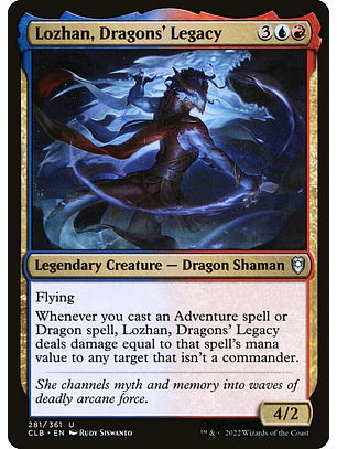 Lozhan, Dragons' Legacy | Español | NM | CLB