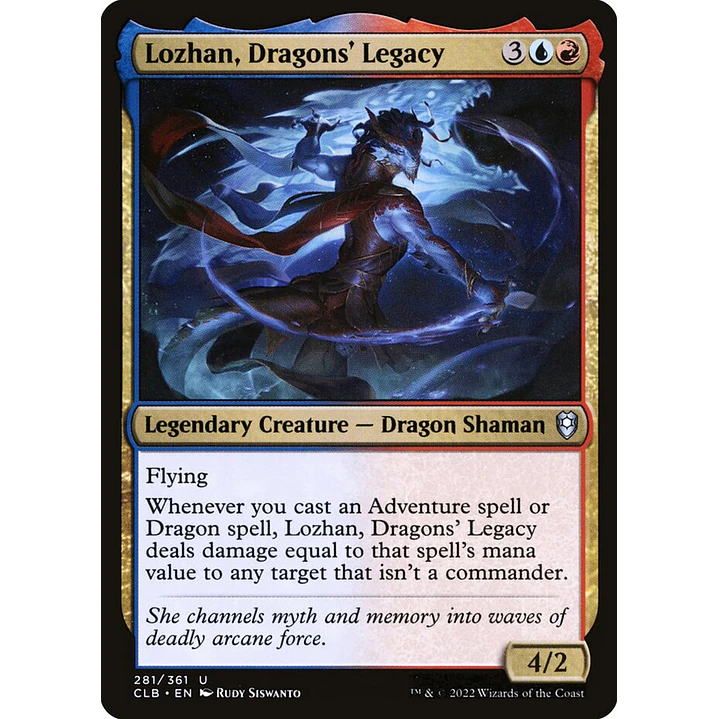 Lozhan, Dragons' Legacy | Español | NM | CLB 1