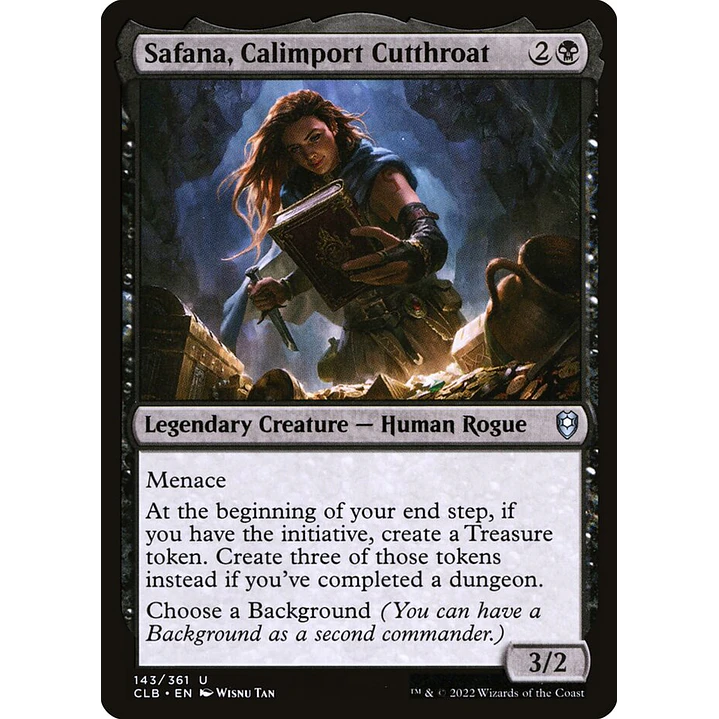Safana, Calimport Cutthroat | Español | NM | CLB 1