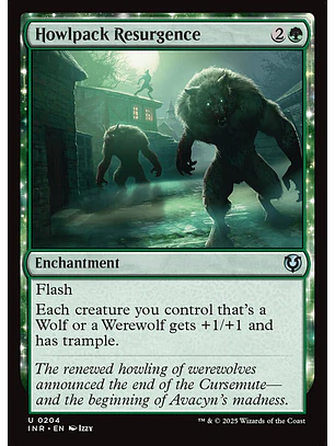 Howlpack Resurgence | Español | NM | INR