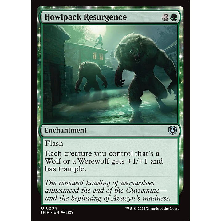 Howlpack Resurgence | Español | NM | INR 1