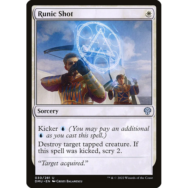 Runic Shot | Inglés | NM | DMU 1