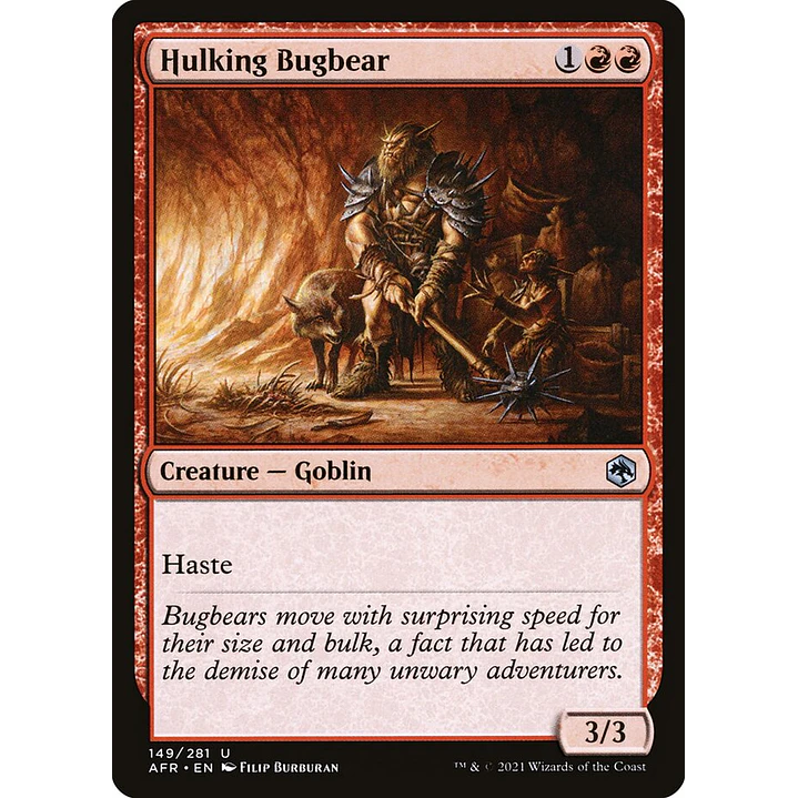 Hulking Bugbear | Inglés | NM | AFR 1