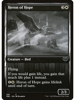 Heron of Hope | Inglés | NM | DBL