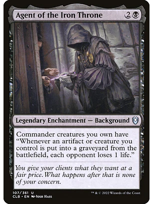 Agent of the Iron Throne | Español | NM | CLB