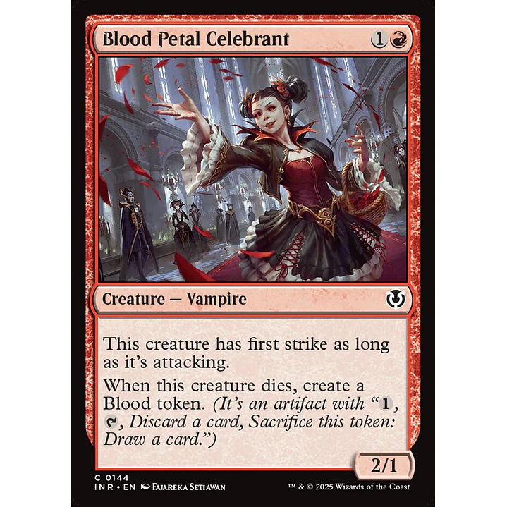 Blood Petal Celebrant | Español | NM | INR 1
