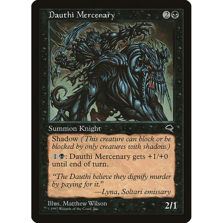 Dauthi Mercenary (Retro Frame) | Español | NM | TMP 1