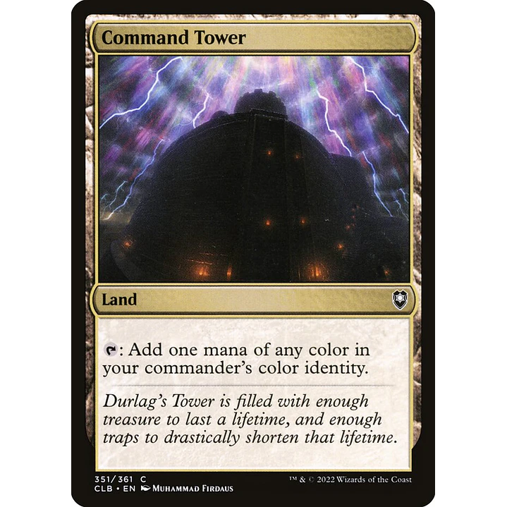 Command Tower | Español | NM | CLB 1