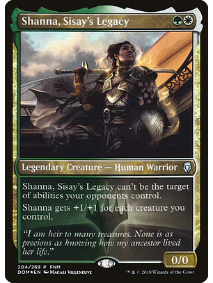 Shanna, Sisay's Legacy (foil) | Español | NM | PDOM