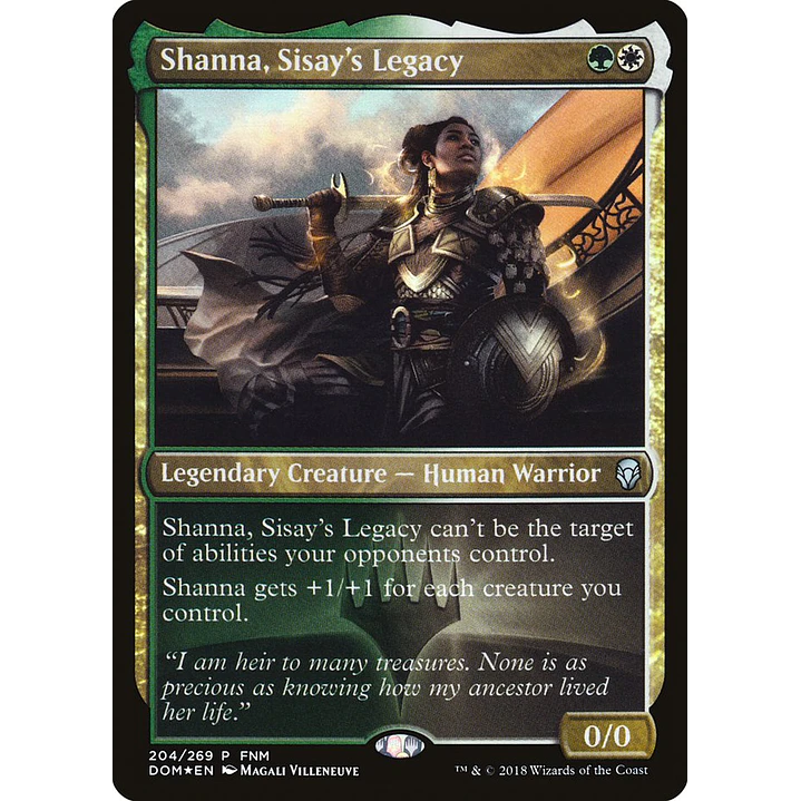 Shanna, Sisay's Legacy (foil) | Español | NM | PDOM 1