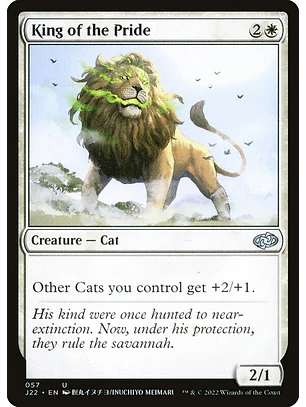 King of the Pride | Inglés | NM | J22
