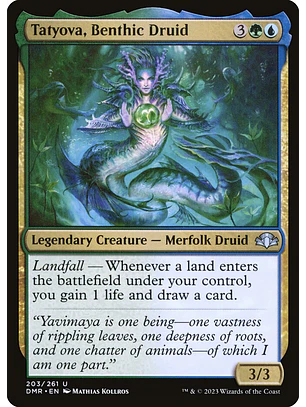 Tatyova, Benthic Druid | Inglés | NM | DMR