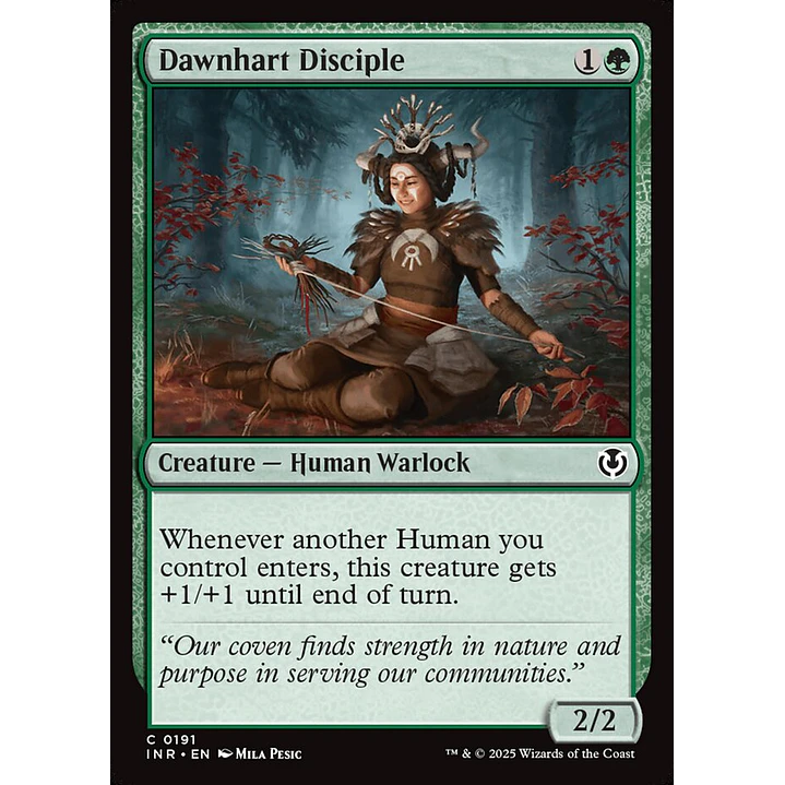 Dawnhart Disciple (foil) | Español | NM | INR 1