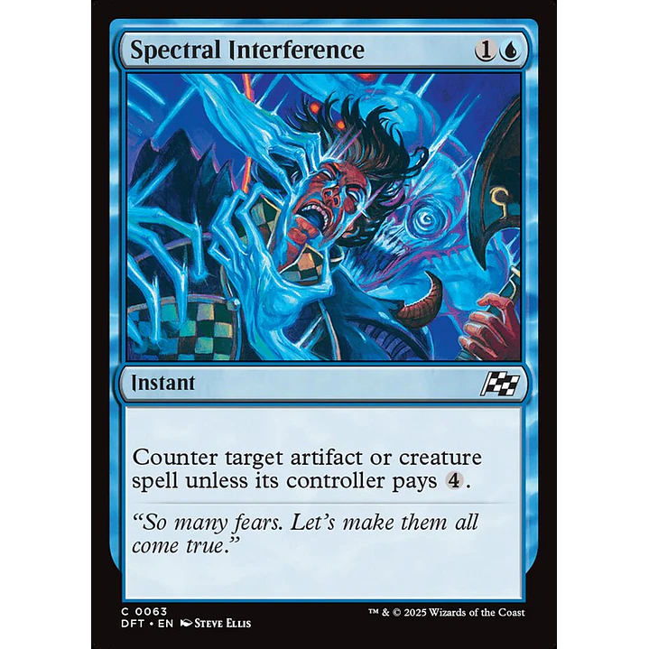 Spectral Interference (foil) | Inglés | NM | DFT 1