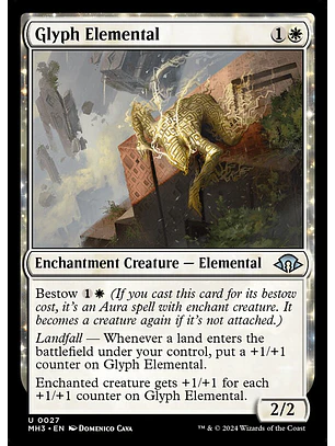 Glyph Elemental | Español | NM | MH3