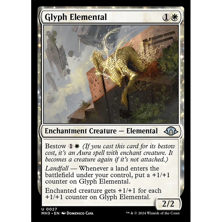 Glyph Elemental | Español | NM | MH3 1