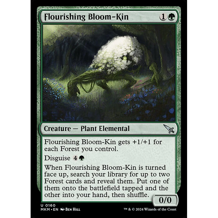 Flourishing Bloom-Kin | Español | NM | MKM 1