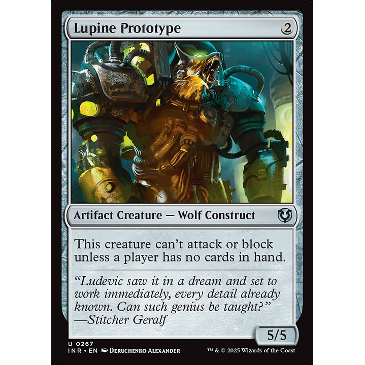 Lupine Prototype | Español | NM | INR 1