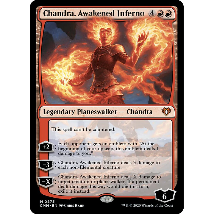 Chandra, Awakened Inferno | Inglés | NM | CMM 1