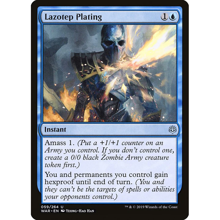 Lazotep Plating | Inglés | NM | WAR 1