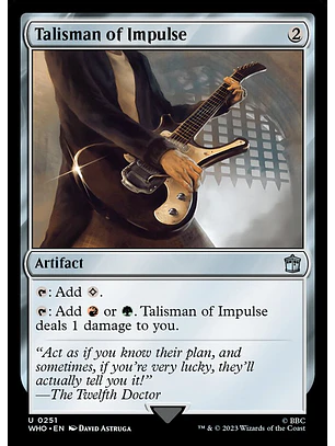 Talisman of Impulse | Inglés | NM | WHO
