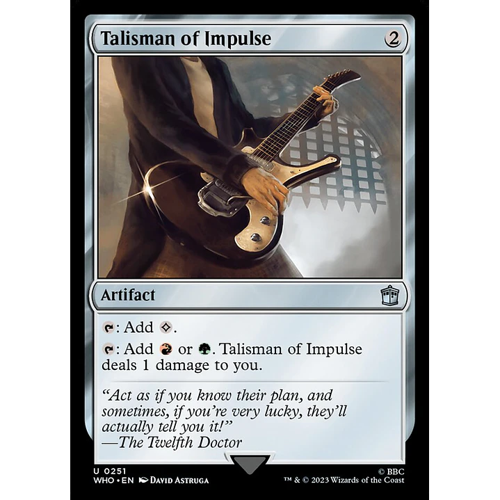Talisman of Impulse | Inglés | NM | WHO 1