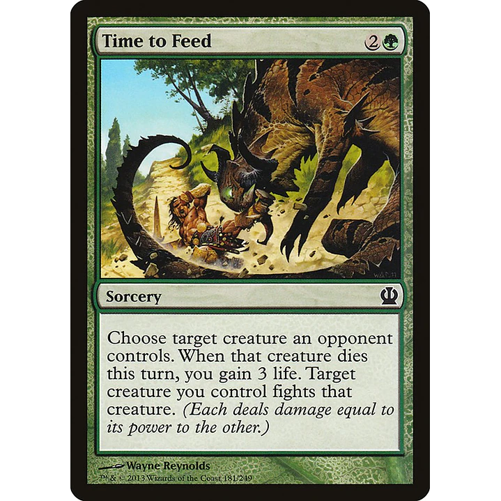 Time to Feed | Inglés | NM | THS 1